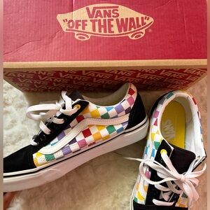 Vans Colorful Checkered Sneakers